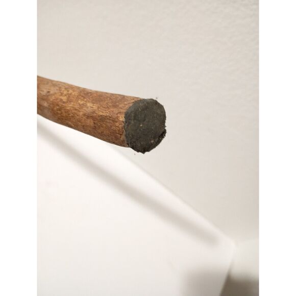 Antique Natural Hardwood Crosshead 34" Handmade Primitive Walking Stick Cane - Picture 8 of 11